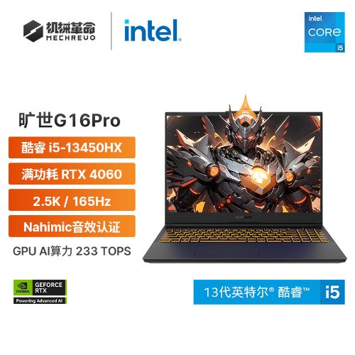 ڲе G16Pro Ӣضi5-13450HX 16ӢϷʼǱRTX4060ԿPSʦѧ